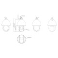 IP PTZ-відеокамера 4Mp TD-8543IE3N(PE/40M/AR36) f=4.5-180mm 40x для сучасного відеоспостереження з ІЧ-підсвічуванням до 350 м та аналітикою