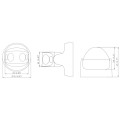 IP-відеокамера 4Mp*2 для відеоспостереження з мікрофоном TVT TD-6242E3N(A/PE/WR2) f=3.5mm, панорамний огляд 180°, LED-підсвітка до 20 м, вбудована аудіосистема IP-відеокамера 4Mp*2 для відеоспостереження з мікрофоном TVT TD-6242E3N(A/PE/WR2) f=3.5mm, панорамний огляд 180°, LED-підсвітка до 20 м, вбудована аудіосистема