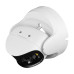 IP-відеокамера 4Mp*2 для відеоспостереження з мікрофоном TVT TD-6242E3N(A/PE/WR2) f=3.5mm, панорамний огляд 180°, LED-підсвітка до 20 м, вбудована аудіосистема