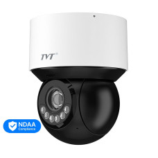 IP PTZ-відеокамера 4Mp TD-8343IE3N для відеоспостереження з моторизованим об'єктивом f=2.8-12mm, 4x зум, IР66, ІЧ до 50 м, вбудований мікрофон та динамік