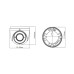 IP камера 4Mp TVT TD-9545S3 White f=2.8-12mm для відеоспостереження з моторизованим об'єктивом та ІЧ-підсвічуванням до 50 м