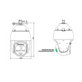 IP Speed Dome відеокамера вулична ANSD-8MIRP-300W/5.7-359 для професійного відеоспостереження з 63-кратним зумом та нічним освітленням до 500 метрів IP Speed Dome відеокамера вулична ANSD-8MIRP-300W/5.7-359 для професійного відеоспостереження з 63-кратним зумом та нічним освітленням до 500 метрів