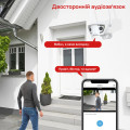 IP камера 2Mp+2Mp Light Vision VLC-4482WI з WiFi для відеоспостереження, об'єктив f=3.6мм, нічне бачення, мікрофон, детекція руху, IP66 IP камера 2Mp+2Mp Light Vision VLC-4482WI з WiFi для відеоспостереження, об'єктив f=3.6мм, нічне бачення, мікрофон, детекція руху, IP66