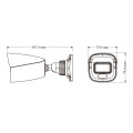 IP камера 4Mp TD-9441C4(PE/WR1) Full Color f=2.8mm з мікрофоном для відеоспостереження, 99° кут огляду, нічне підсвічування до 20 м, IP67