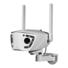 IP камера 2Mp+2Mp Light Vision VLC-4482WI з WiFi для відеоспостереження, об'єктив f=3.6мм, нічне бачення, мікрофон, детекція руху, IP66