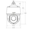 IP PTZ-відеокамера 4Mp TD-8443IS2N(PE/25M/AR16) f=4.8-120mm 25x для відеоспостереження з функціями аналітики та ІЧ-підсвічуванням до 160 м IP PTZ-відеокамера 4Mp TD-8443IS2N(PE/25M/AR16) f=4.8-120mm 25x для відеоспостереження з функціями аналітики та ІЧ-підсвічуванням до 160 м