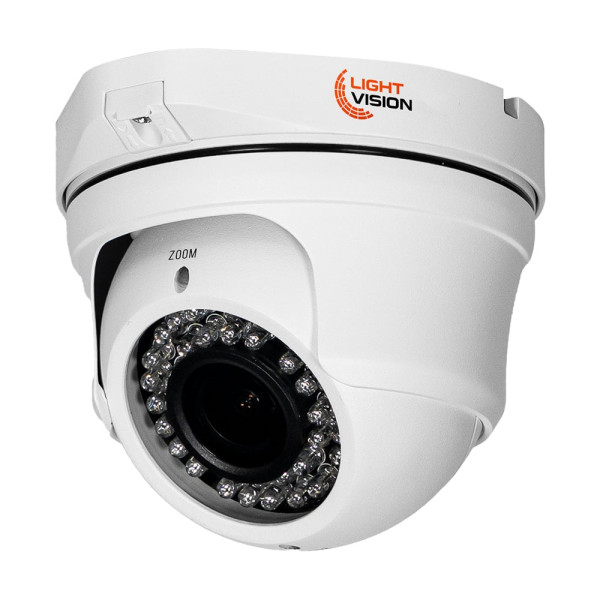 IP-видеокамера 4Mp VLC-4440DFI White для наружного видеонаблюдения с объективом f=2.7-12mm и ИК-подсветкой 30м, степень защиты IP67, мощность 5Вт IP-видеокамера 4Mp VLC-4440DFI White для наружного видеонаблюдения с объективом f=2.7-12mm и ИК-подсветкой 30м, степень защиты IP67, мощность 5Вт