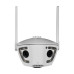 IP камера 2Mp+2Mp Light Vision VLC-4482WI з WiFi для відеоспостереження, об'єктив f=3.6мм, нічне бачення, мікрофон, детекція руху, IP66