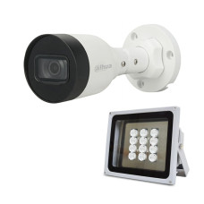 Комплект: IP-відеокамера 4 Мп DH-IPC-HFW1431S1P-S4 (2.8мм) + ІЧ-прожектор Lightwell LW12-140IR45-220 для відеоспостереження на вулиці Комплект: IP-відеокамера 4 Мп DH-IPC-HFW1431S1P-S4 (2.8мм) + ІЧ-прожектор Lightwell LW12-140IR45-220 для відеоспостереження на вулиці