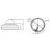 IP відеокамера 5Mp з WiFi 6 TVT TD-9557S4-C(D/WP/AR1) White f=2.8mm з мікрофоном для високоякісного відеоспостереження та аналітики