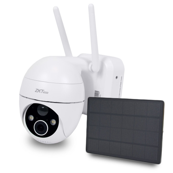 IP-відеокамера 3 Мп ZKTeco C4DS WiFi Solar PTZ для системи відеонагляду IP-відеокамера 3 Мп ZKTeco C4DS WiFi Solar PTZ для системи відеонагляду