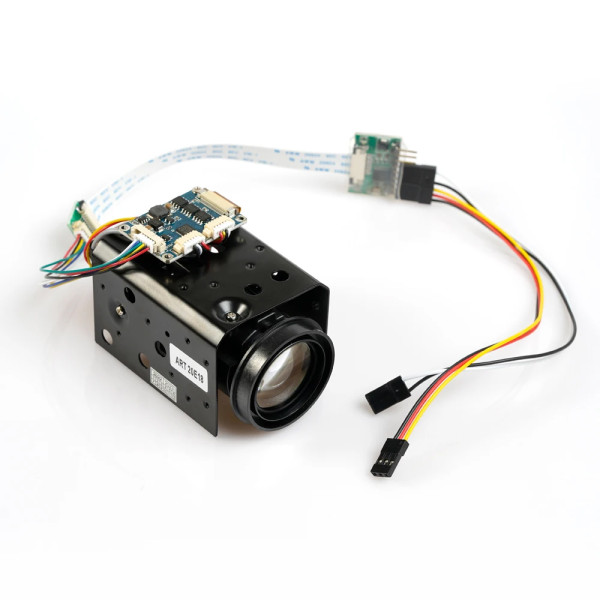Камера для FPV дрона Foxeer 30x Zoom 700TVL CMOS з 30-кратним зумом та PWM-керуванням Камера для FPV дрона Foxeer 30x Zoom 700TVL CMOS з 30-кратним зумом та PWM-керуванням