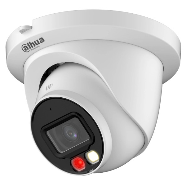 IP-відеокамера 8 Мп Dahua DH-IPC-HDW2849TM-S-IL (2.8 мм) з подвійним підсвічуванням для системи відеонагляду IP-відеокамера 8 Мп Dahua DH-IPC-HDW2849TM-S-IL (2.8 мм) з подвійним підсвічуванням для системи відеонагляду