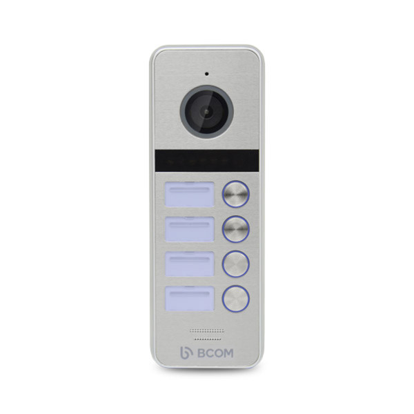 Відеопанель BCOM BT-404HD Silver на 4 абоненти Відеопанель BCOM BT-404HD Silver на 4 абоненти