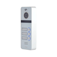 Відеопанель для домофону TOKYO FHD (3RF) WHITE Light Vision з вбудованим зчитувачем Mifare, 2 Мп камера, ІЧ підсвічування, металевий корпус, IP66, накладний монтаж