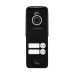 Відеопанель для домофону TOKYO FHD (2RF) BLACK Light Vision з камерою 2 Мп, IR підсвічуванням, зчитувачем Mifare, накладним монтажем та класом захисту IP66
