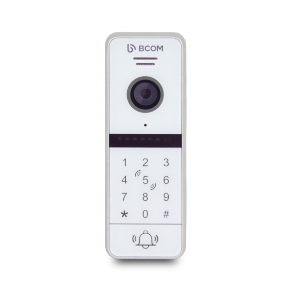 Відеопанель BCOM BT-400FHD-AC White з вбудованою клавіатурою і зчитувачем Mifare Відеопанель BCOM BT-400FHD-AC White з вбудованою клавіатурою і зчитувачем Mifare