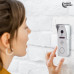 Відеопанель для домофону 2Mp Light Vision RIO FHD Silver з кутом огляду 110°, ІЧ-підсвічуванням та металевим корпусом IP66