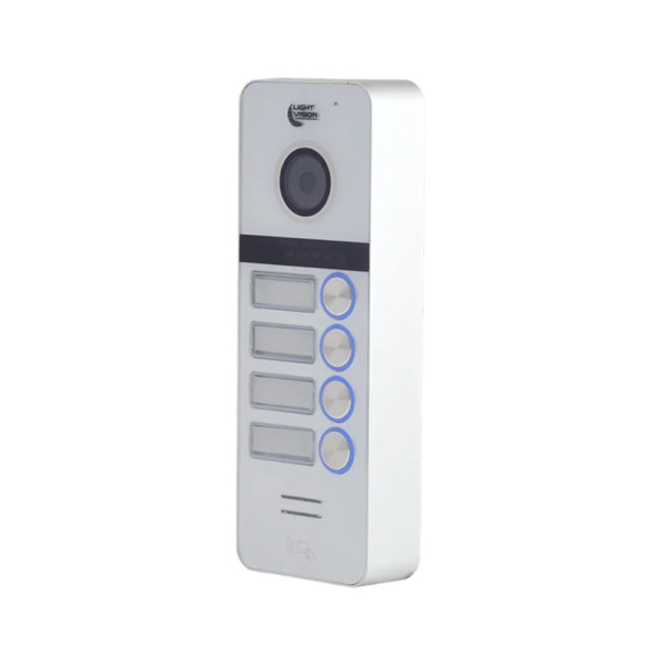 Видеопанель для домофона TOKYO FHD (4RF) WHITE Light Vision с 2 Мп камерой, углом обзора 110°, ИК-подсветкой и защитой IP66 Видеопанель для домофона TOKYO FHD (4RF) WHITE Light Vision с 2 Мп камерой, углом обзора 110°, ИК-подсветкой и защитой IP66