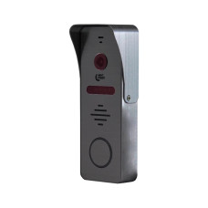 Відеопанель 2Mp Light Vision RIO FHD Grey для домофону з ІЧ-підсвічуванням, кутом огляду 110° і захистом IP66, накладний монтаж, робоча температура -40°C~+60°C