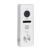 Відеопанель 2Mp Light Vision RIO FHD White з зчитувачем Mifare для домофону, кут огляду 110°, ІЧ підсвічування, металевий корпус, захист IP66, накладна установка