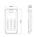 IP-видеопанель с WiFi 2Mp TD-E2223-EM/IC/PE/WF для домофона с распознаванием лиц и считывателем Mifare, 10000 карт, 10000 лиц, IP67, металл/стекло IP-видеопанель с WiFi 2Mp TD-E2223-EM/IC/PE/WF для домофона с распознаванием лиц и считывателем Mifare, 10000 карт, 10000 лиц, IP67, металл/стекло