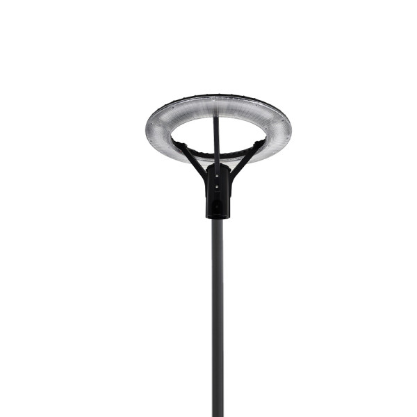 Комплект світильник світлодіодний парковий Lightwell LW-GL-50S + стовп парковий чорний 4 м Комплект світильник світлодіодний парковий Lightwell LW-GL-50S + стовп парковий чорний 4 м