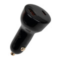 Зарядка в прикурювач LP 100W Type-C+USB (QC4/PD3.0/PPS) WCH01 Зарядка в прикурювач LP 100W Type-C+USB (QC4/PD3.0/PPS) WCH01