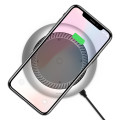 Бездротовий зарядний пристрій Baseus Whirlwind Silver (CCALL-XU0S) Бездротовий зарядний пристрій Baseus Whirlwind Silver (CCALL-XU0S)