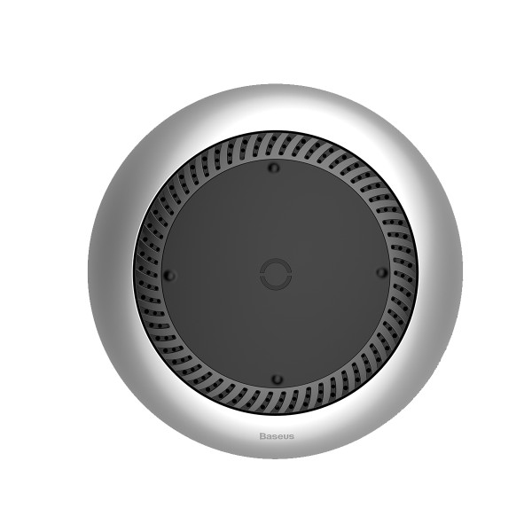 Бездротовий зарядний пристрій Baseus Whirlwind Silver (CCALL-XU0S) Бездротовий зарядний пристрій Baseus Whirlwind Silver (CCALL-XU0S)
