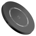 Бездротовий зарядний пристрій для смартфонів Baseus Simple Magnetic Чорний WXJK-E01 швидка зарядка з магнітною фіксацією та індикатором процесу зарядки Бездротовий зарядний пристрій для смартфонів Baseus Simple Magnetic Чорний WXJK-E01 швидка зарядка з магнітною фіксацією та індикатором процесу зарядки