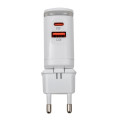 Зарядка для телефона LP 25W (Type-C+USB) QC3.0 PD + кабель (Type-C to Type-C) 25WCH Зарядка для телефона LP 25W (Type-C+USB) QC3.0 PD + кабель (Type-C to Type-C) 25WCH