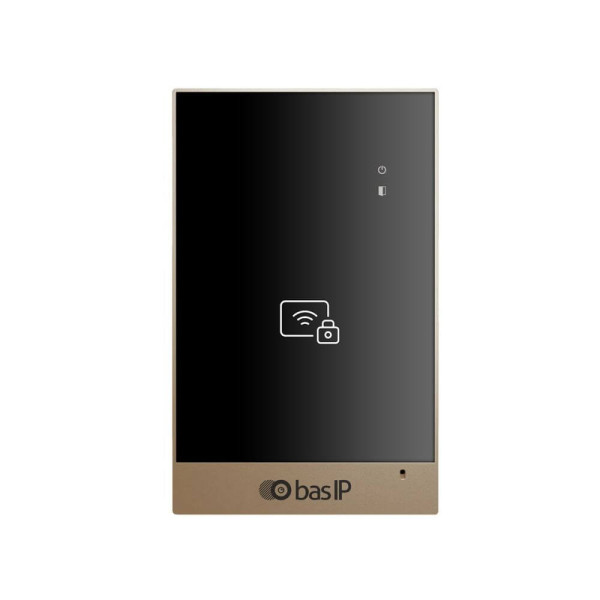 Считыватель с контроллером Bas-IP CR-02BD gold с технологией UKEY Считыватель с контроллером Bas-IP CR-02BD gold с технологией UKEY