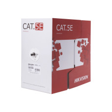 Кабель вита пара UTP CAT 5E Hikvision DS-1LN5EO-UU/E (бухта 305м) Кабель вита пара UTP CAT 5E Hikvision DS-1LN5EO-UU/E (бухта 305м)